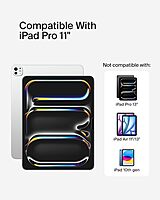 Belkin ScreenForce TemperedGlass Screen Protector for Apple iPad Pro 11" 7th Generation, Thin, Extra Durable