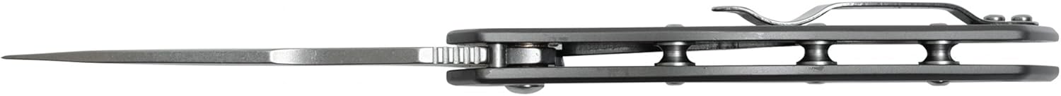 Kershaw Eris Folding Pocket Knife (1881); 3-Inch Stainless Steel Drop-Point Blade Featuring SpeedSafe Assisted Opening