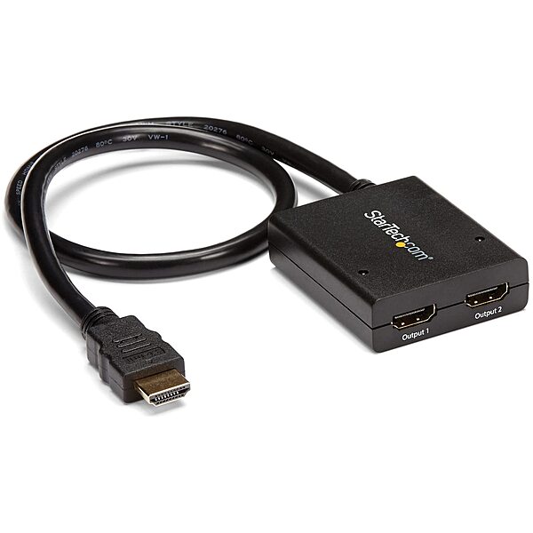 StarTech.com 2-Port HDMI Splitter (1 In 2 Out)