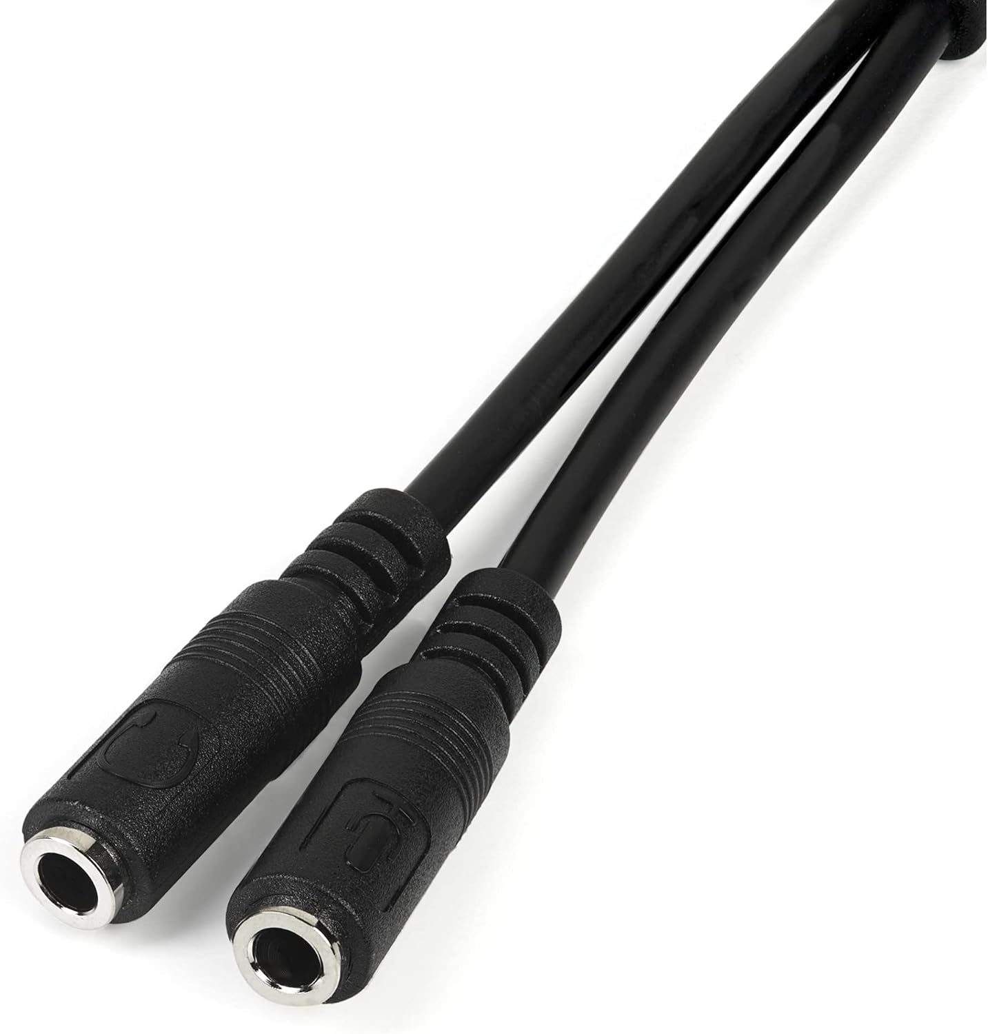 StarTech.com 3.5mm Headset Splitter Adapter (Combo to Separate Mic & Headphone)