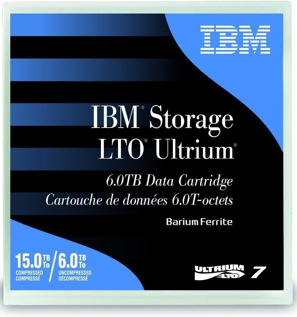 IBM Media 38L7302 ULTRIUM LTO 7 Tape Cartridge - 6.0TB