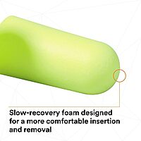 3M E-A-Rsoft Yellow Neons Uncorded Foam Ear Plugs