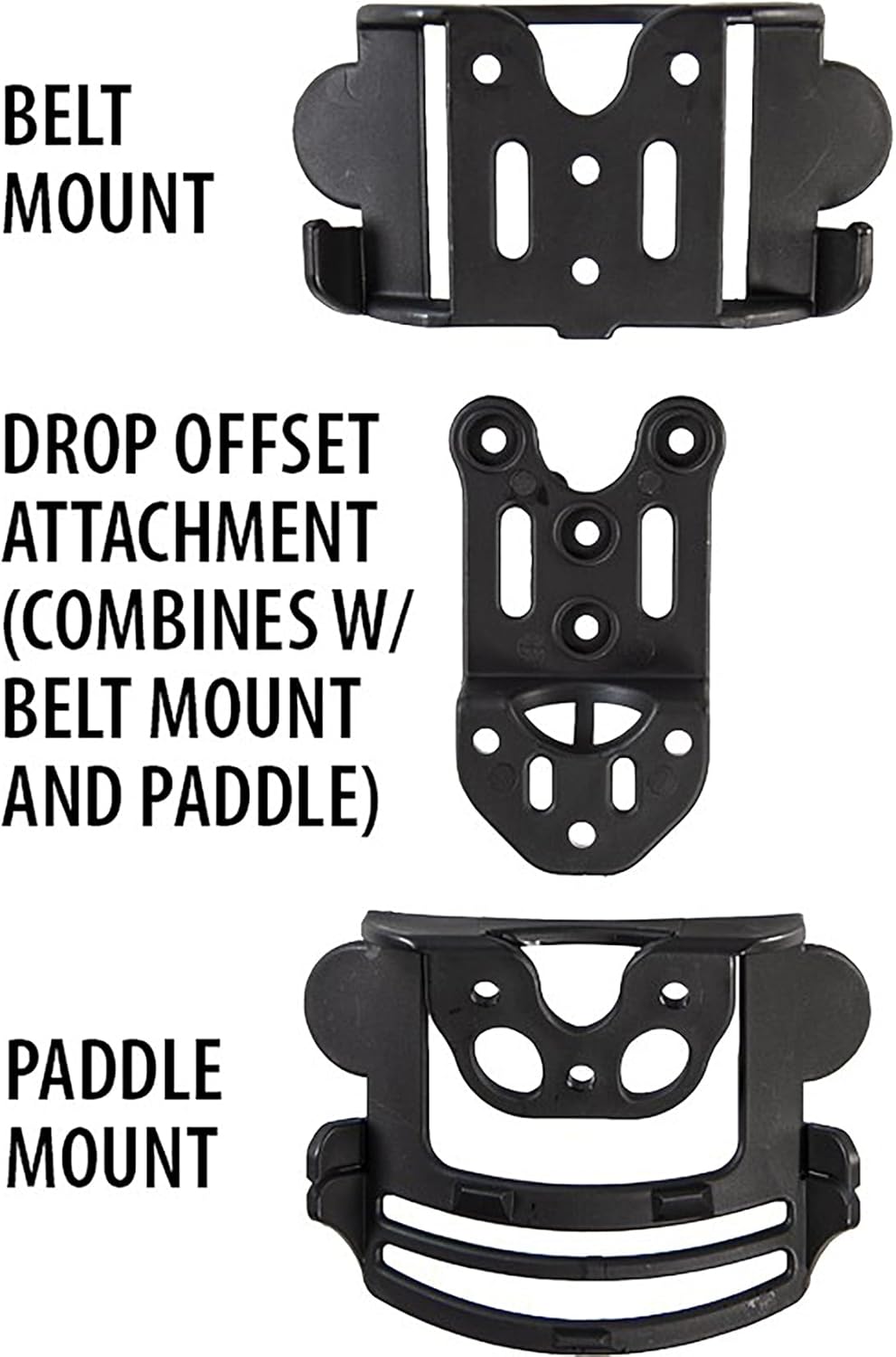 COMP-TAC International OWB Kydex Holster w/ Modular Mounts
