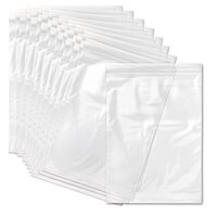 AVIDITI Clear Poly Bag Mailers 4"L x 6"W, Small 1000-Pack Bulk | Plastic Resealable Zipper Polybags for Small Business