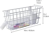 HealthSmart Durable Walker Accessories Basket For Walker | No Tools Needed | Secure Cup Holder & Tray | Walker Accessories