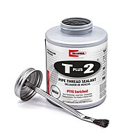 Rectorseal 23431 Pint Brush Top T Plus 2 Pipe Thread Sealant 16 oz. Sealant
