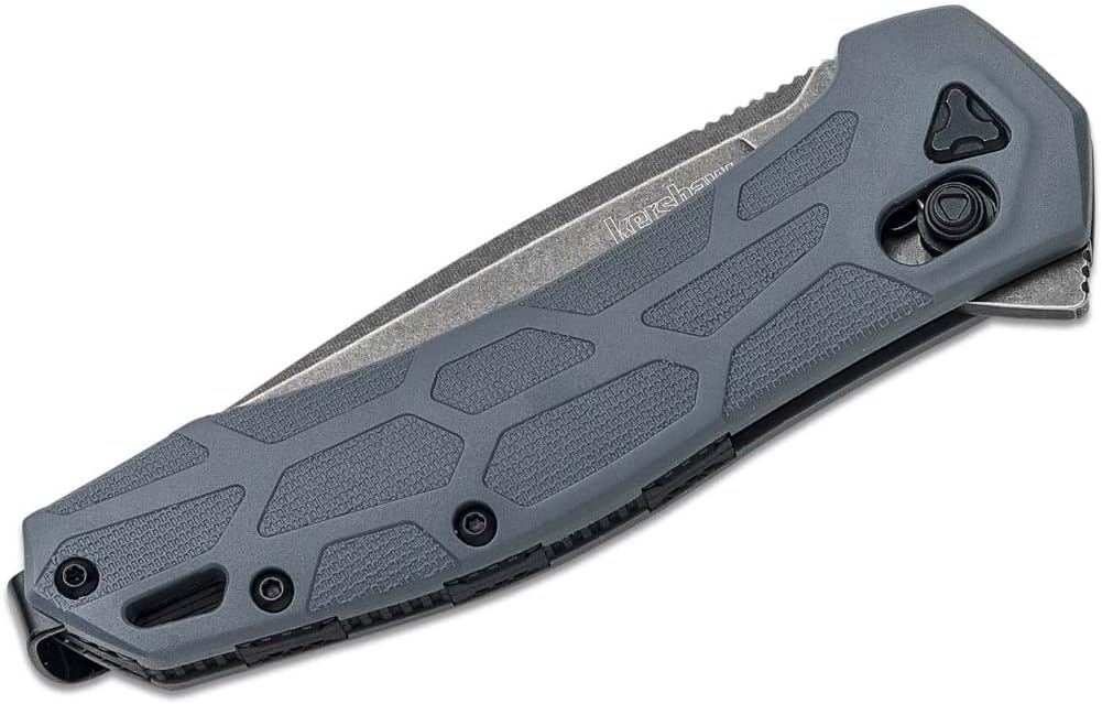 Kershaw Covalent Pocket Knife, DuraLock Lock, KVT Opening Mechanism with Drop Point Blade