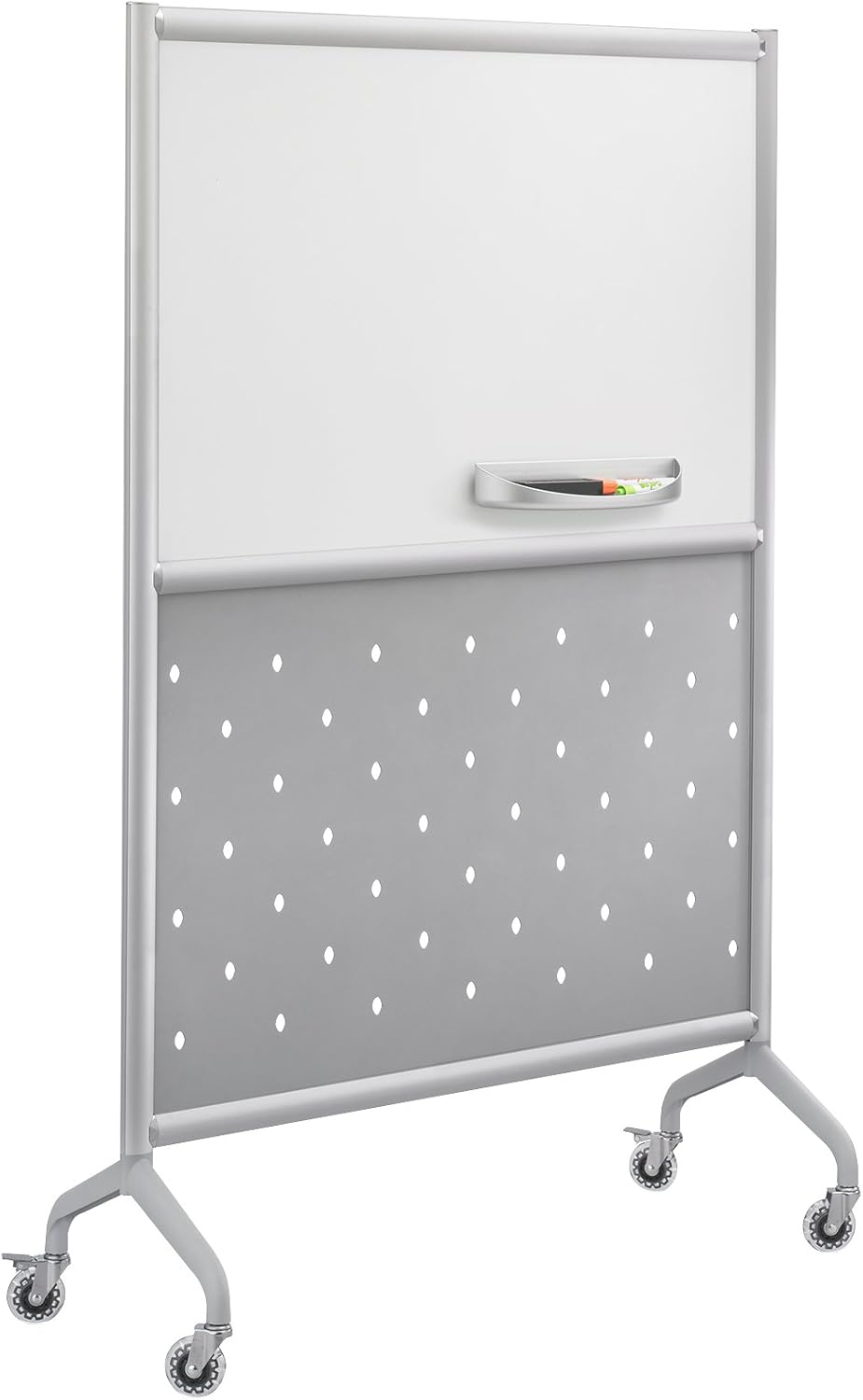 Safco Products 2008GR Rumba Magnetic Eraser Tray for Select Rumba Collaboration Screens (Sold Separately), Gray