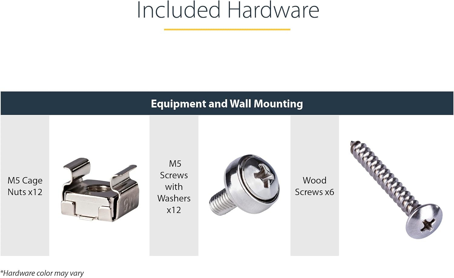 StarTech.com 19in Steel Vertical Wall Mount Rack Bracket