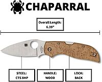 Spyderco Chaparral Prestige Folding Knife