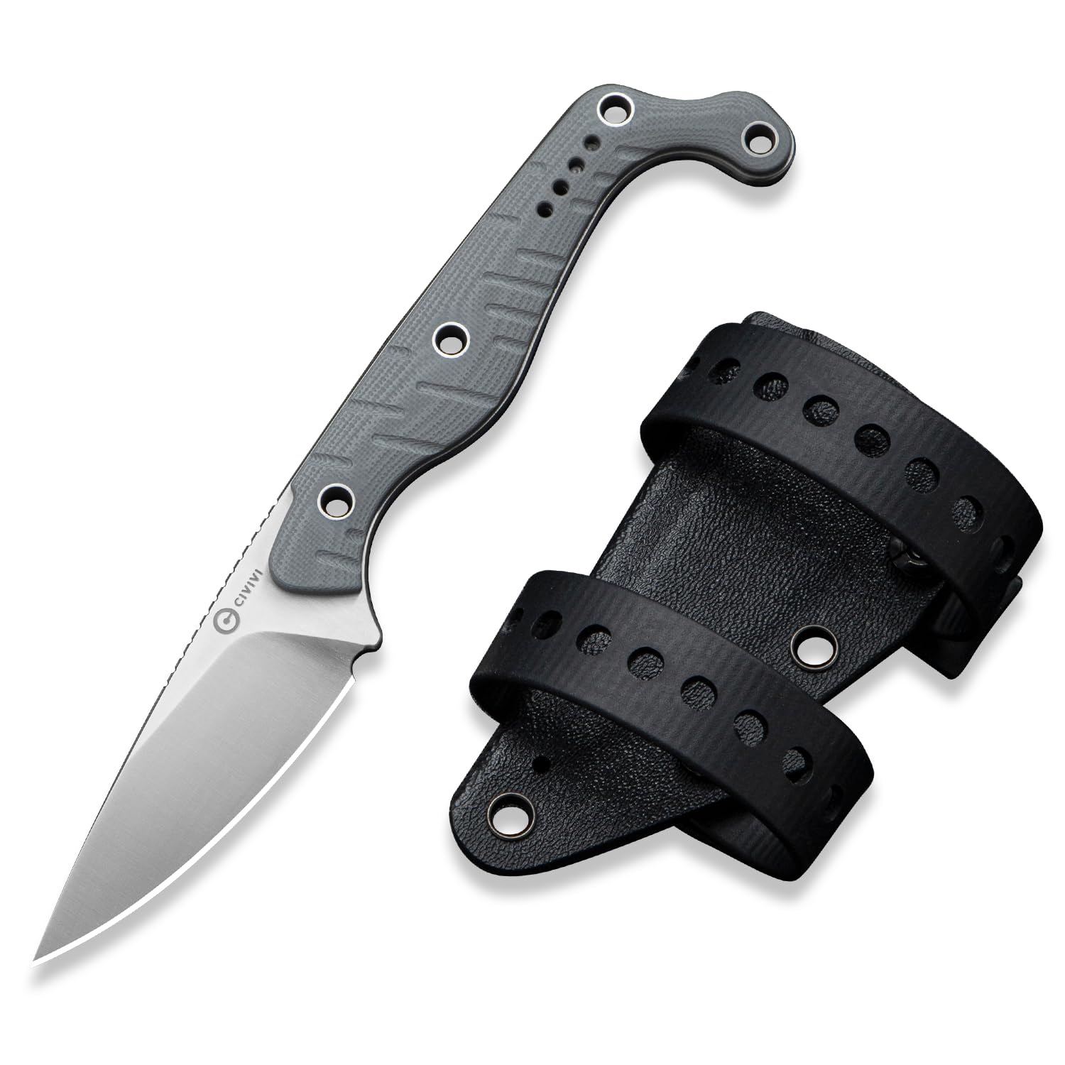 CIVIVI SOKN EDC Fixed Blade Knife with Kydex Sheath
