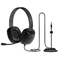 Cyber Acoustics Stereo PC Headset (AC-6008), 3.5mm Connection, Unidirectional Microphone with Flexible Boom for PC & Mac