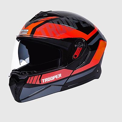 STUDDS TROOPER  D1 MATT BLACK N8 PINK XL