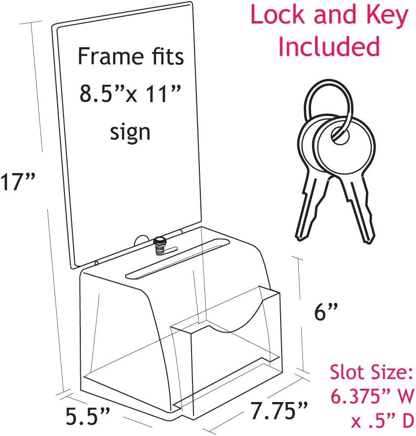 Azar Displays Brochure Holders and Suggestion Boxes
