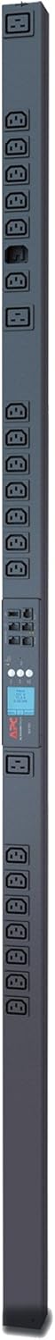 APC AP8459NA3 Metered-by-Outlet Rack PDU - 21 C13 & 3 C19, 208V 20A