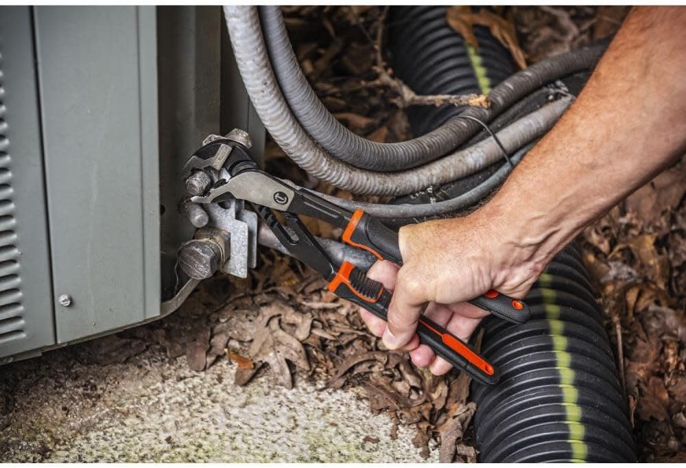 Crescent Z2 K9 V-Jaw Dual Material Tongue & Groove Pliers - Home Improvement, Mechanic - 10" - RTZ210CGV