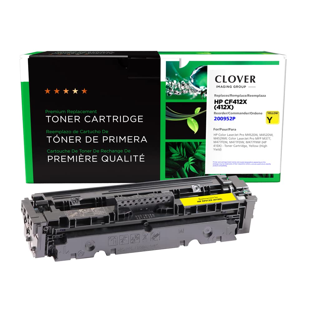 Clover Remanufactured Toner Cartridge Replacement for HP 410X/410A