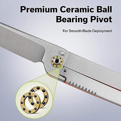 CIVIVI KwaiQ Pocket Knife C23015 3" Folding EDC Knife