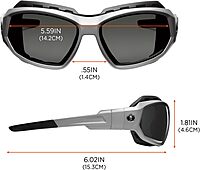 Ergodyne Skullerz Loki Convertible Anti-Fog Safety Glasses