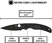Spyderco Native Chief Lightweight Folding Knife
