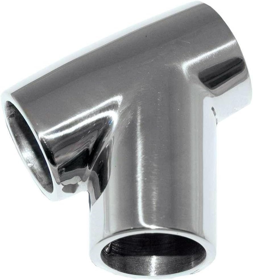 316 Stainless Steel 60 Deg Universal Tee 1" (WHITECAP 6193C)