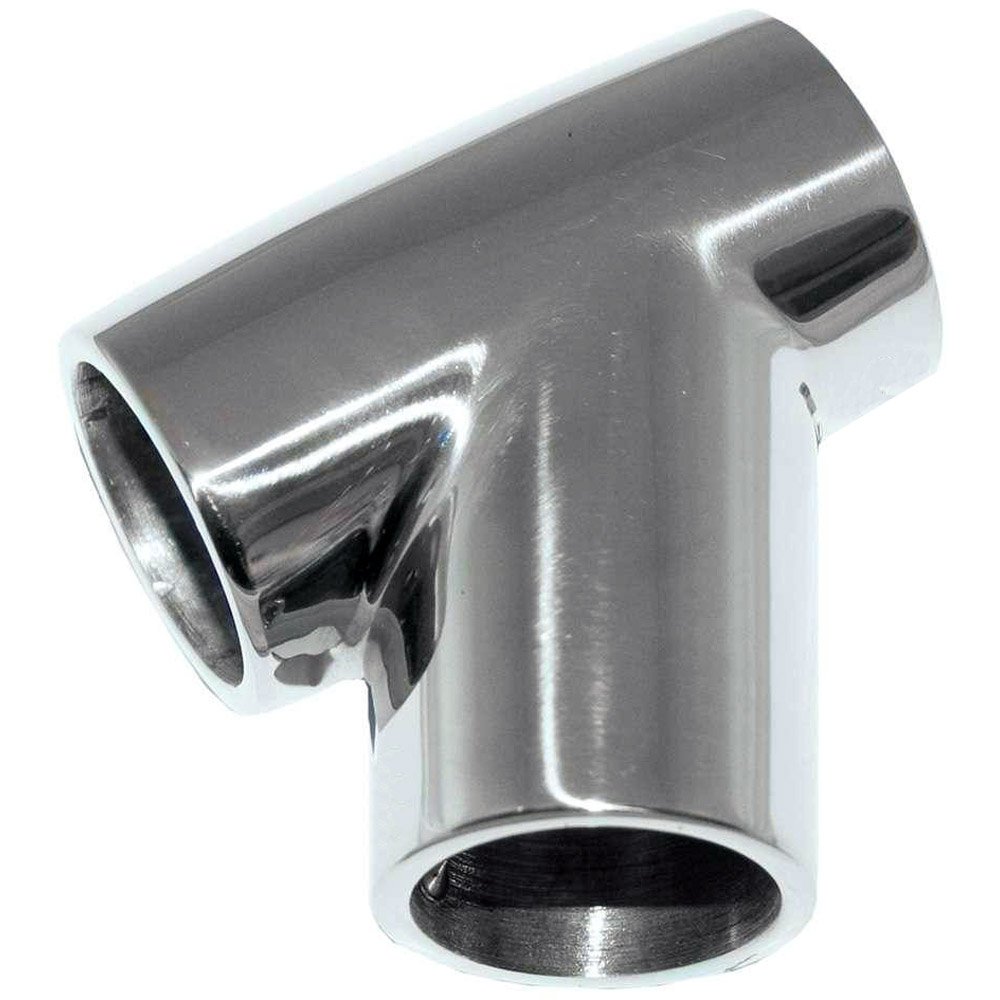 316 Stainless Steel 60 Deg Universal Tee 1" (WHITECAP 6193C)