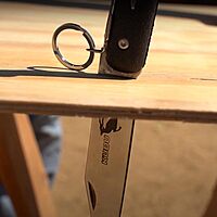 Cold Steel Kudu 4.25" 5Cr15MoV Steel Clip Point Razor-Sharp Blade 5.75" Zy-Ex Handle Everyday Carry Folding Knife w/Ring Lock