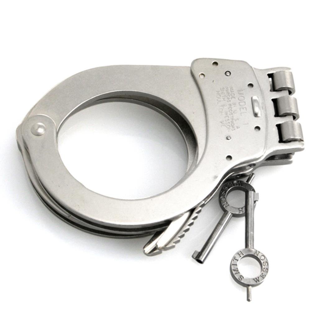 Smith & Wesson Model 1 Hinged Universal Nickel Handcuff