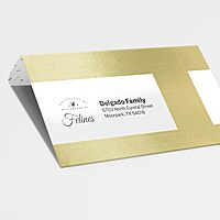 Avery Glossy White Rectangle Labels, 11" x 3", Permanent Adhesive, Laser/Inkjet Printable