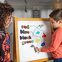 Barker Creek Letter Pop-Out Set, 2" & 4" Neon, Set Includes 255 4" and 676 2" Letters, Numbers & Punctuation Marks