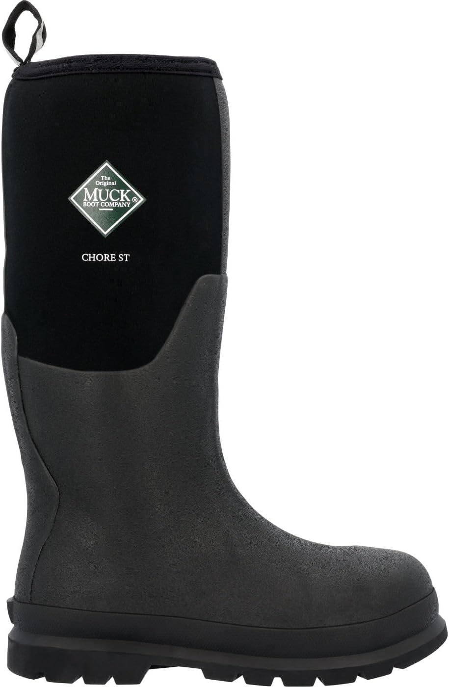 SERVUS Men's Chore Steel Toe Rubber Work Boot
