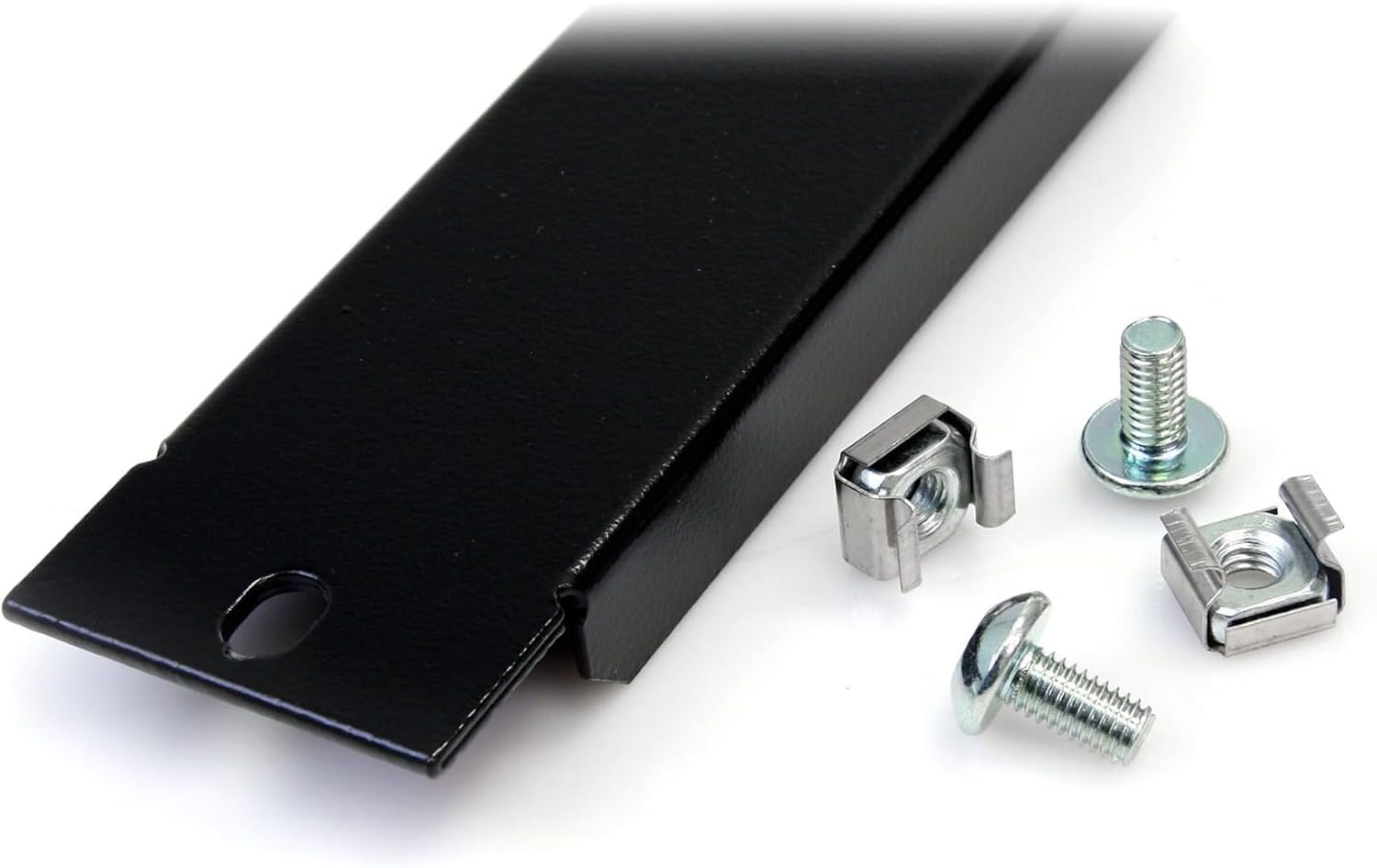 StarTech.com Rack Blanking Panel for 19in Server Racks - Steel - Black