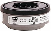 Honeywell North Acid Gas Respirator Cartridge - N75002L