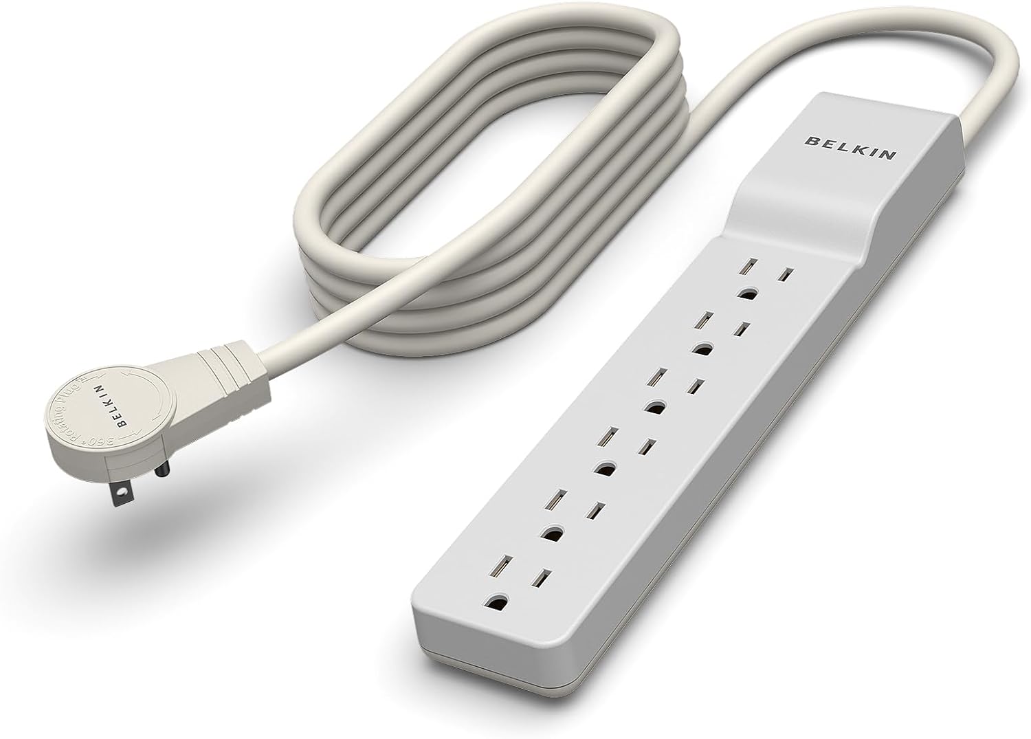 Belkin 6-Outlet Surge Protector Power Strip