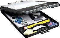SAUNDERS DeskMate II Plastic Storage Clipboard