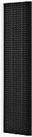 Azar Displays 1-Sided Pegboard Wall Panels, 60inH x 16-1/8inW x 7/8inD, Black, Pack Of 2 Panels