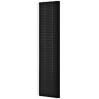 Azar Displays 1-Sided Pegboard Wall Panels, 60inH x 16-1/8inW x 7/8inD, Black, Pack Of 2 Panels