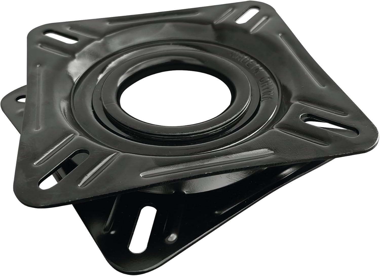 Wise 8WD7S Heavy Duty 7" Boat Seat Swivel, Black Powder Coated