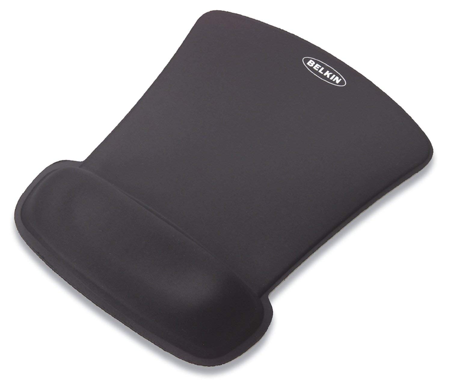 Belkin WaveRest Gel Mouse Pad, Black (F8E262-BLK), 1 Pack Black 10.8L x 8.1W inches Mouse Pad