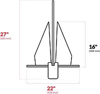 FORTRESS ANC Fortress FX-11 Complete Anchoring System