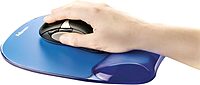 Fellowes Crystals Gel Mouse Pad with Wrist Rest