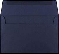 JAM PAPER Navy Blue Premium Invitation Envelopes - 25/Pack