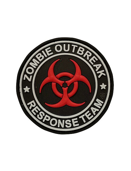 5ive Star Gear Zombie Outbreak Morale Patches, Multi-Color, One Size (6 Pack)