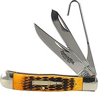 Remington Bullet The Waterfowler Folding Knife 3.5" Clip and Spey Point