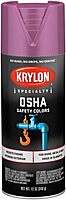 Krylon - 1929 OSHA Color Paint Safety Purple, 12 Ounce Aerosol