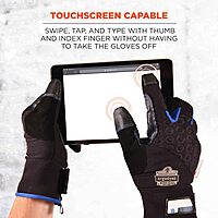 ERGODYNE ProFlex 818WP Thermal Waterproof Winter Work Gloves