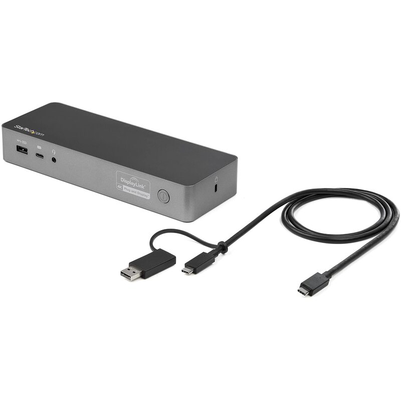 StarTech.com Universal USB-C Laptop Docking Station (Dual & Triple Monitor)