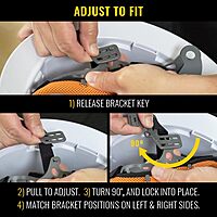 Klein Tools 60105 Hard Hat, Vented Cap Style, Padded Self-Wicking Odor-Resistant Sweatband, White