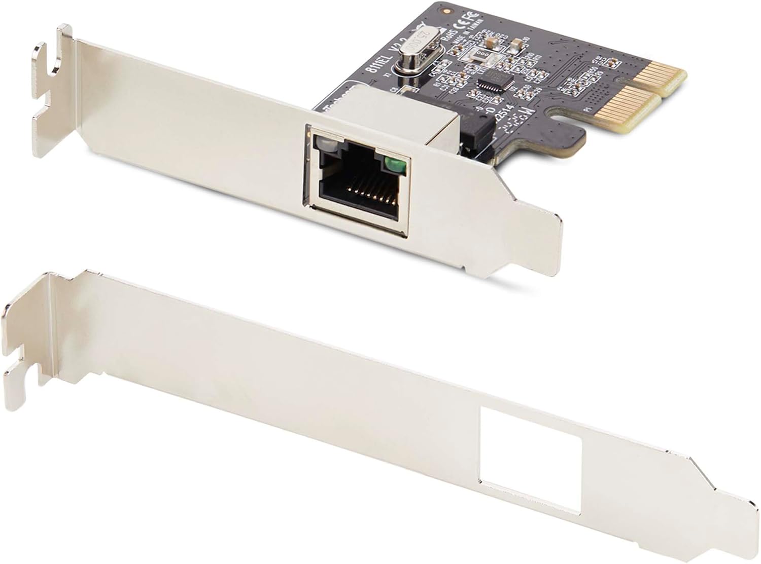 StarTech.com 1-Port Gigabit PCIe Network Adapter Card, Low-Profile NIC, PCI Express LAN Card, Realtek RTL8111H, TAA Compliant