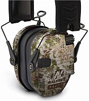 WALKER'S Razor Slim Electronic Earmuffs Ultra Low-Profile Folding Hearing Protection